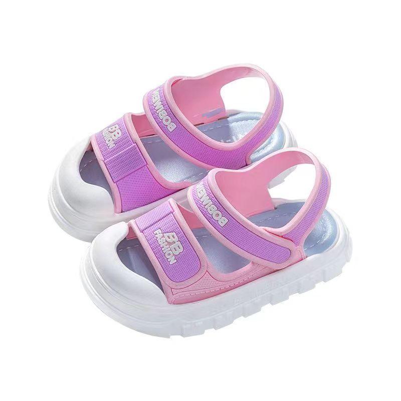 

Детские сандалии Baotou, новые летние пляжные туфли для мальчиков и девочек средней и старшей школы, студенческая пляжная обувь