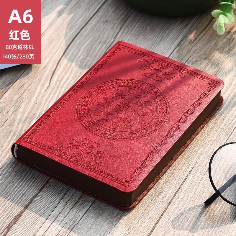 A6 Mini Retro Notebook, Small Portable Pocket Book A6