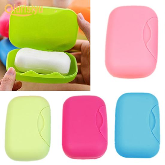 Washing Soap Box Dish Case Container Travel Seal Soap Case Candy Colors JU Washing Soap Box Dish Case Container Travel Seal Soap Case Candy Colors JU