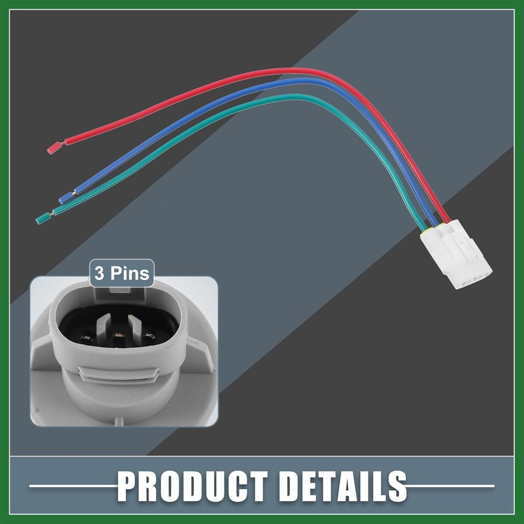 Motoforti Front Turn Signal Light Wiring Harness Socket Adapter 33302-SR3-A01 for Acura TSX 2011-2014 Long-lasting