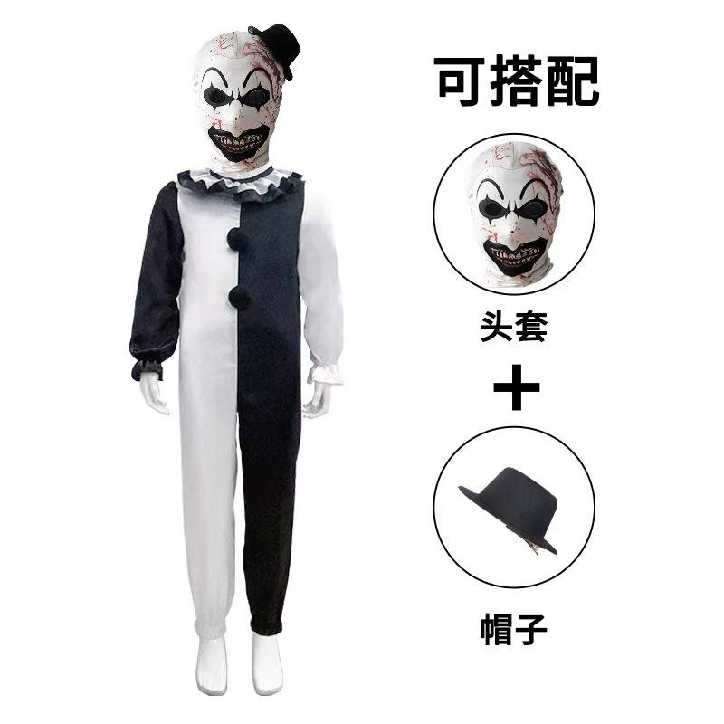 Terrifier Klauna Cosplay Tērps Šausmu