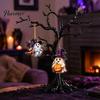Family Christmas Countdown Halloween Advent Calendar 2026, 24-Day Box with 2D With Gifts Flat Hanging Pendant, Spooky Collectible Decor for