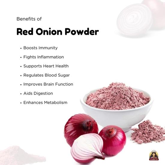 Nairuti Vyutpadan Onion Powder 500 gm | 100% Pure Dehydrated Red Onion for Cooking & Hair Care | Natural Hair Growth Aid
