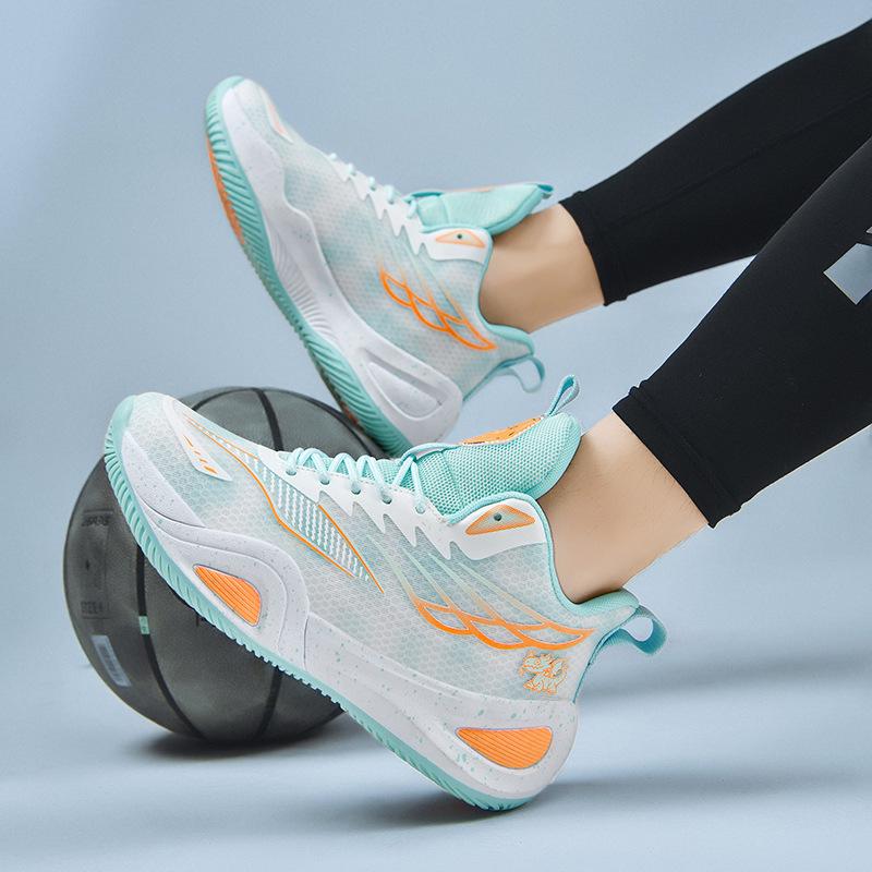 Cross-Border New Basketball & Running Shoes for Youth - Ideal for Primary Students and Men On Cement Courts
