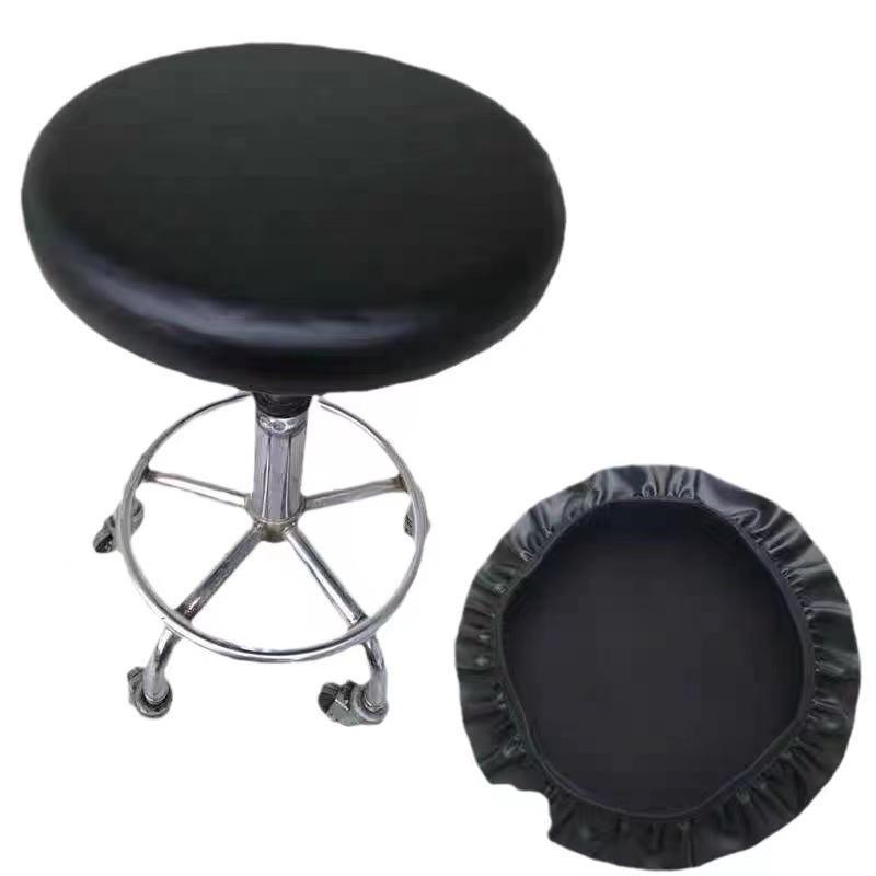 Round Salon Lift Chair Stool Cover - Protective Cushion for Bar Stools and Tables