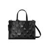 GUCCI Ophidia Leather Tote Bag, Shopping Bag, Handbag Small Women's Black 777192-AAC1B-1000