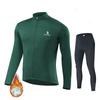 New Winter Thermal Fleece Cycling Jersey Set Sports Team Bike Suit Mountian Bicycle Clothing Ropa Ciclismo Invierno Hombre