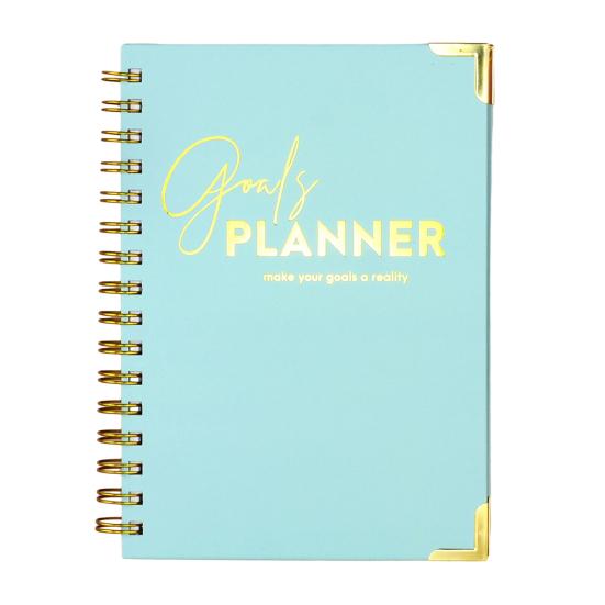 2026 Weekly Planner Notebook Spiral Bound Goal Journal with Elegant Cover Goal Setting & Task Tracking Portable Student Diary Organizer