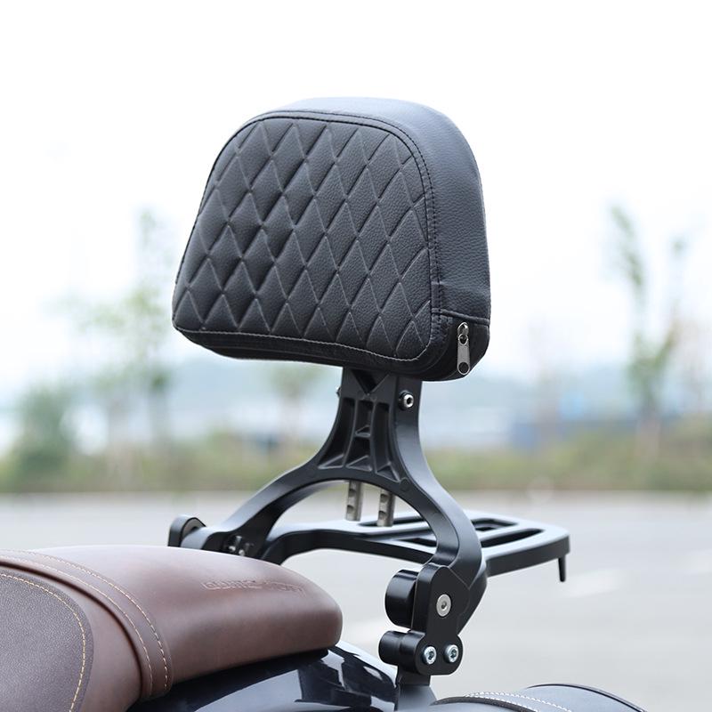 Yangtze 400/450/700 Bumper Guard Bar with Quick Release Backrest and Retro Saddlebag