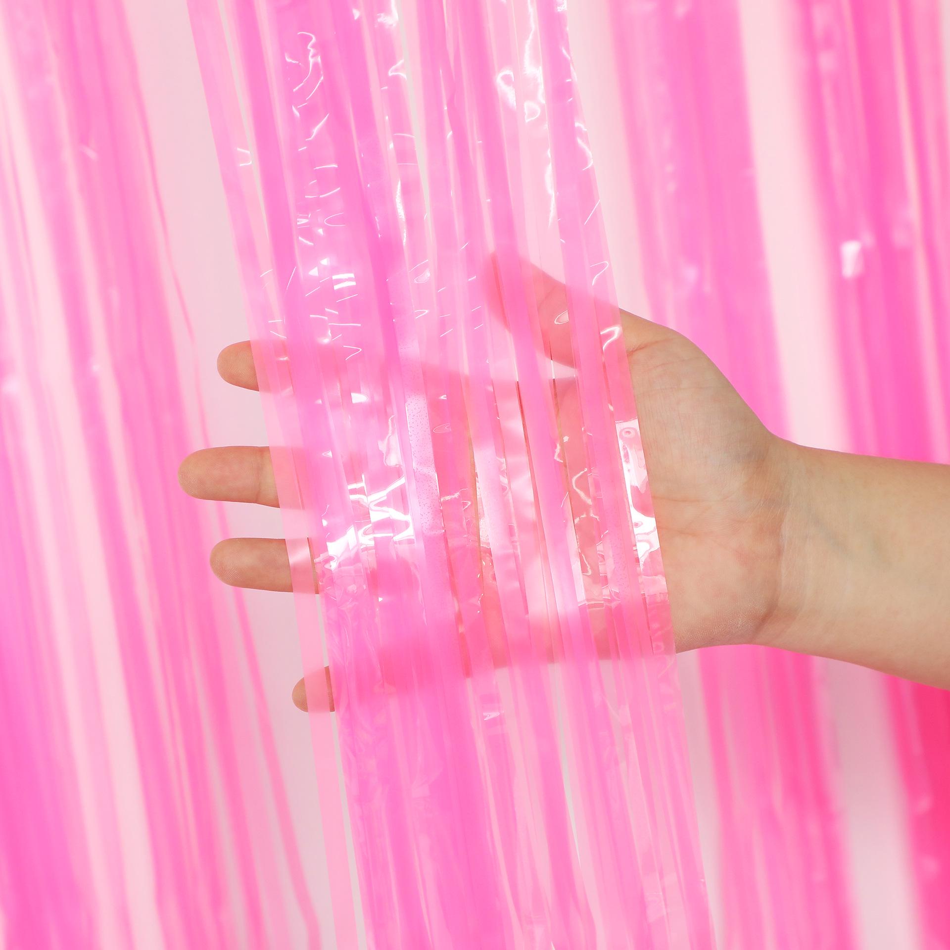 Fluorescent Tassel Curtain for Parties and Weddings 1*2m