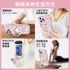 Applicable to Apple 16promax mobile phone case iphone17 rotating bracket 15 floral cat 14 cute cartoon 13