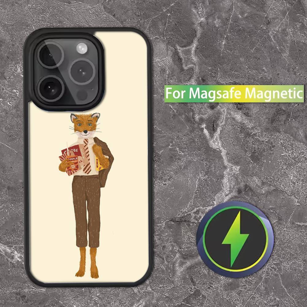 F-Fantastic Mr F-Fox Phone Case For iPhone 16,15,14,13,12,11,Pro,Max,Plus,Mini,SE Magsafe Magnetic Wireless Charging