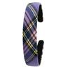 Checkered Wide Headband Adjustable Hair Styling Accessory For Women Girl Comfortable Daily Use All Matching Headpiece