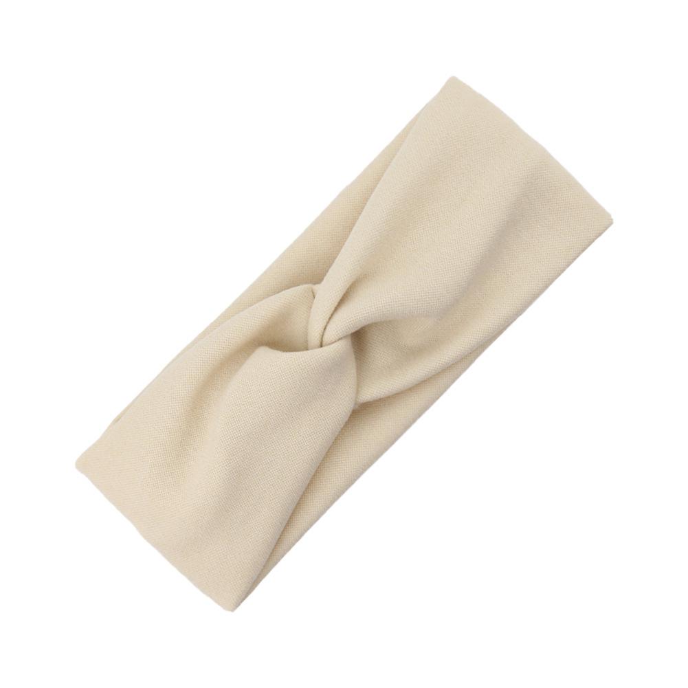 

Классическая европейская и американская модная спортивная повязка на голову для макияжа и умывания лица бежевый