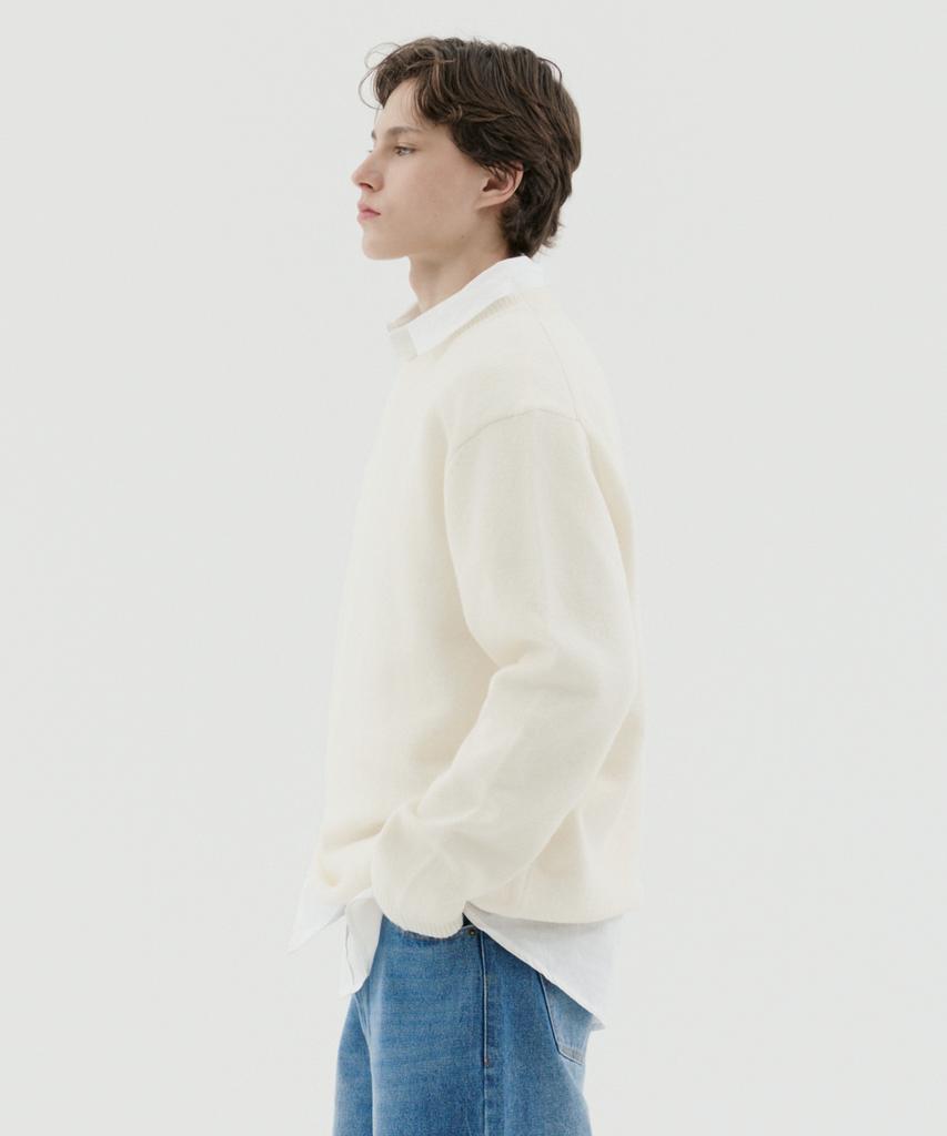 TRADCLUB Basic Oversized Round Knit (5 Colors) (Type A)