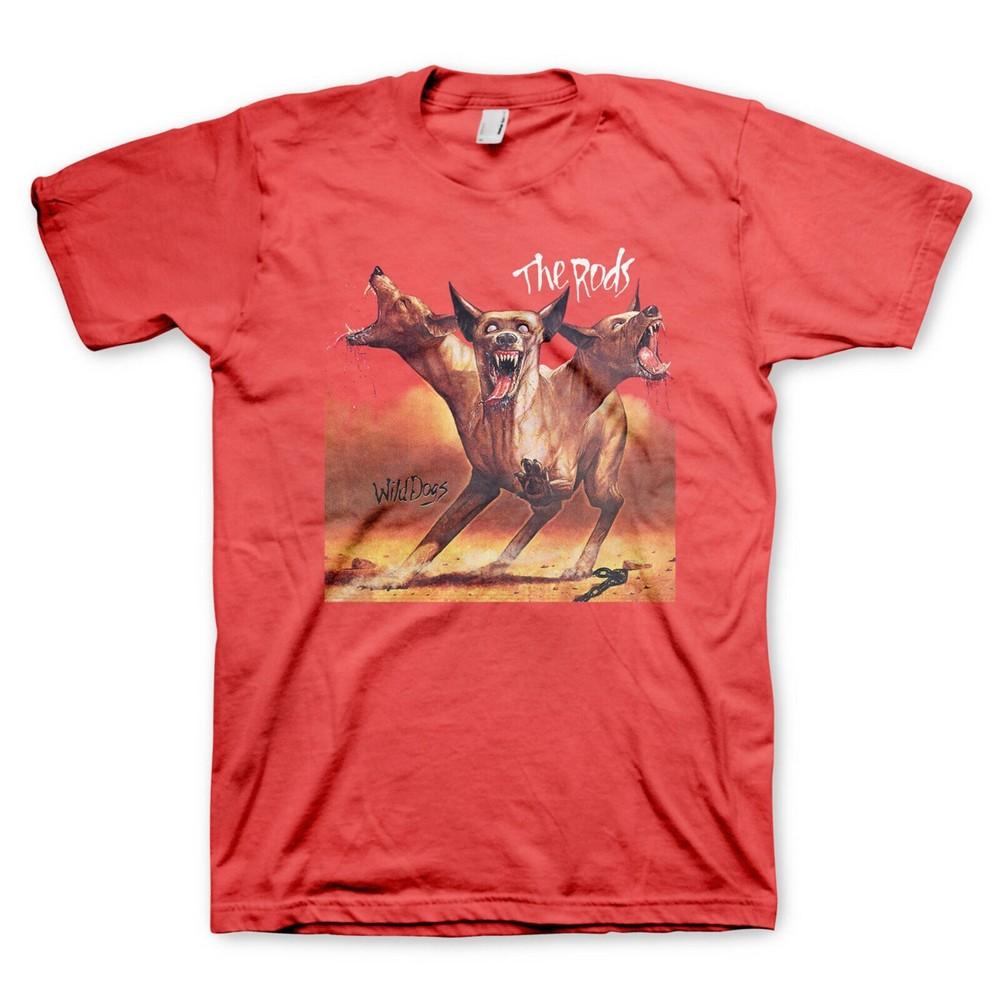 The Rods Wild Dogs Red T-Shirt Unisex T-Shirt M