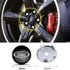 4 Stück 60MM Auto-Radnabenkappen für Ford Fiesta Fusion Kuga Ranger Edge Mondeo Taurus Shelby Explorer Escape Mustang