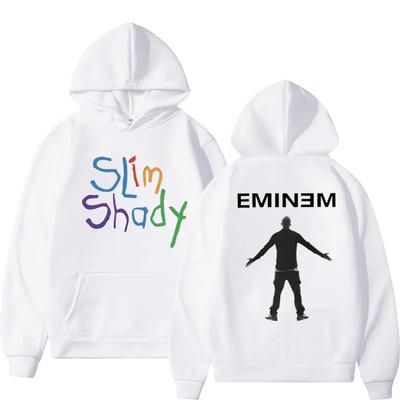 Rapper Eminem Slim Shady Mode Hoodie Mannen Vrouwen Hip Hop Stijl Vintage Stijl Warm Sweatshirt Oversized Streetwear Mannen Hoodies