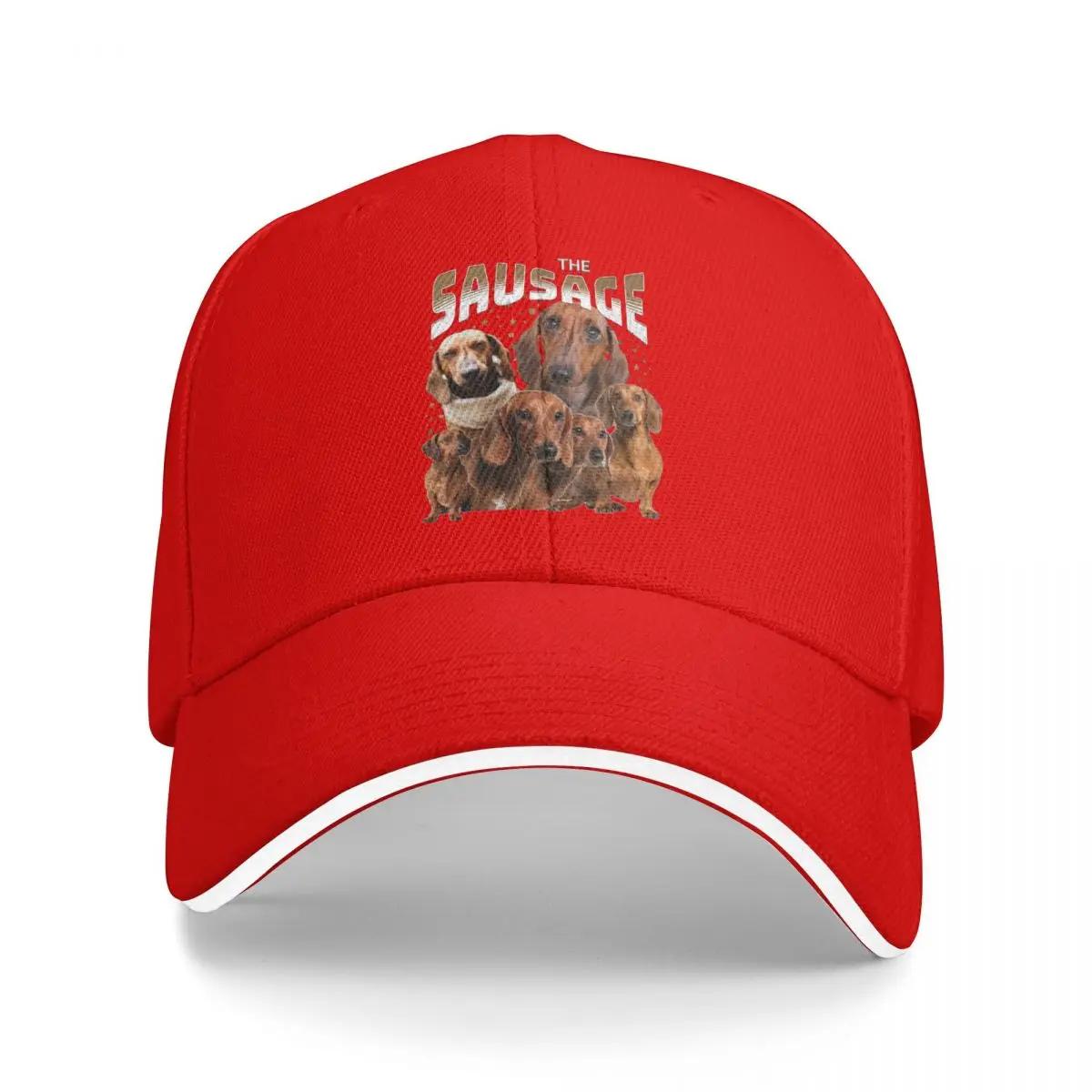 

Baseball Caps Sausage Dogs Bootleg 90s Vintage Graphic Female Male Casual Summer Hats One Size