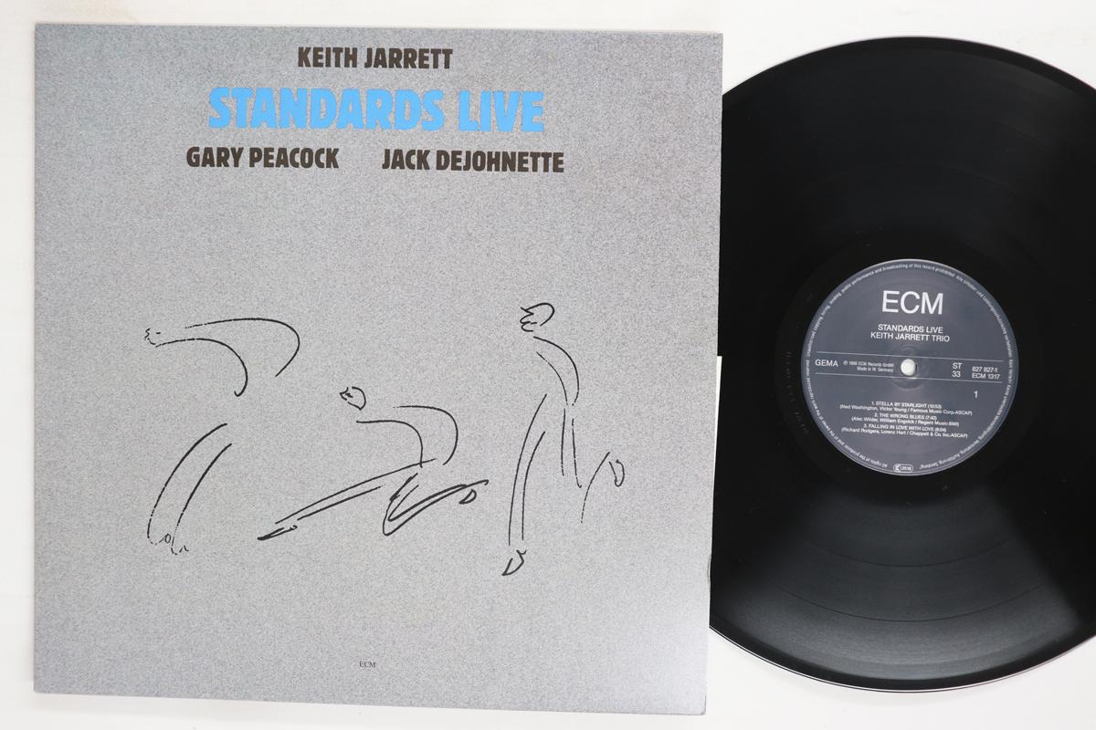 LP Record KEITH JARRETT  Standards Live ECM1317 ECM 1986 Germany Jazz Used