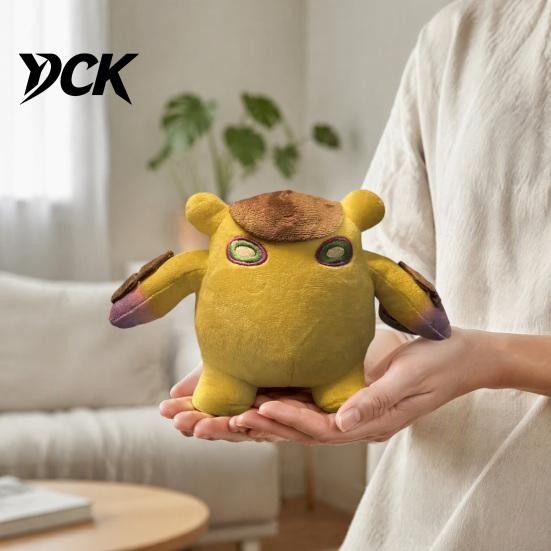 Portable Stress Relief Toys Mini Plush Squeeze Toy, Cute Soft Stuffed Figure, Decorative Cartoon Ornaments Desk Decor, Collectible Trinkets for Kids,