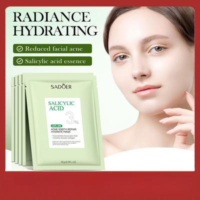 Zklidňující hydratační maska s kyselinou salicylovou