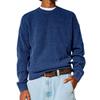 Men's Loose-fitting Casual Round Neck Long-sleeved Knit Top
