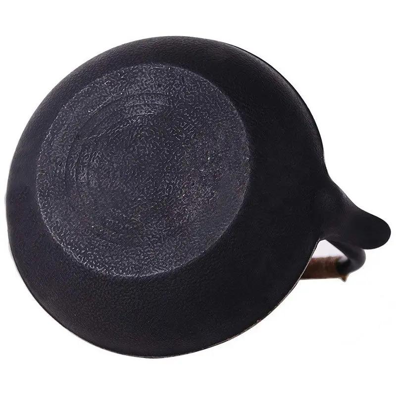 900ml Teekannen-Set Japanische Gusseisen-Teekanne Edelstahl Küchenkessel Trinkgeschirr Pflaumenblüte