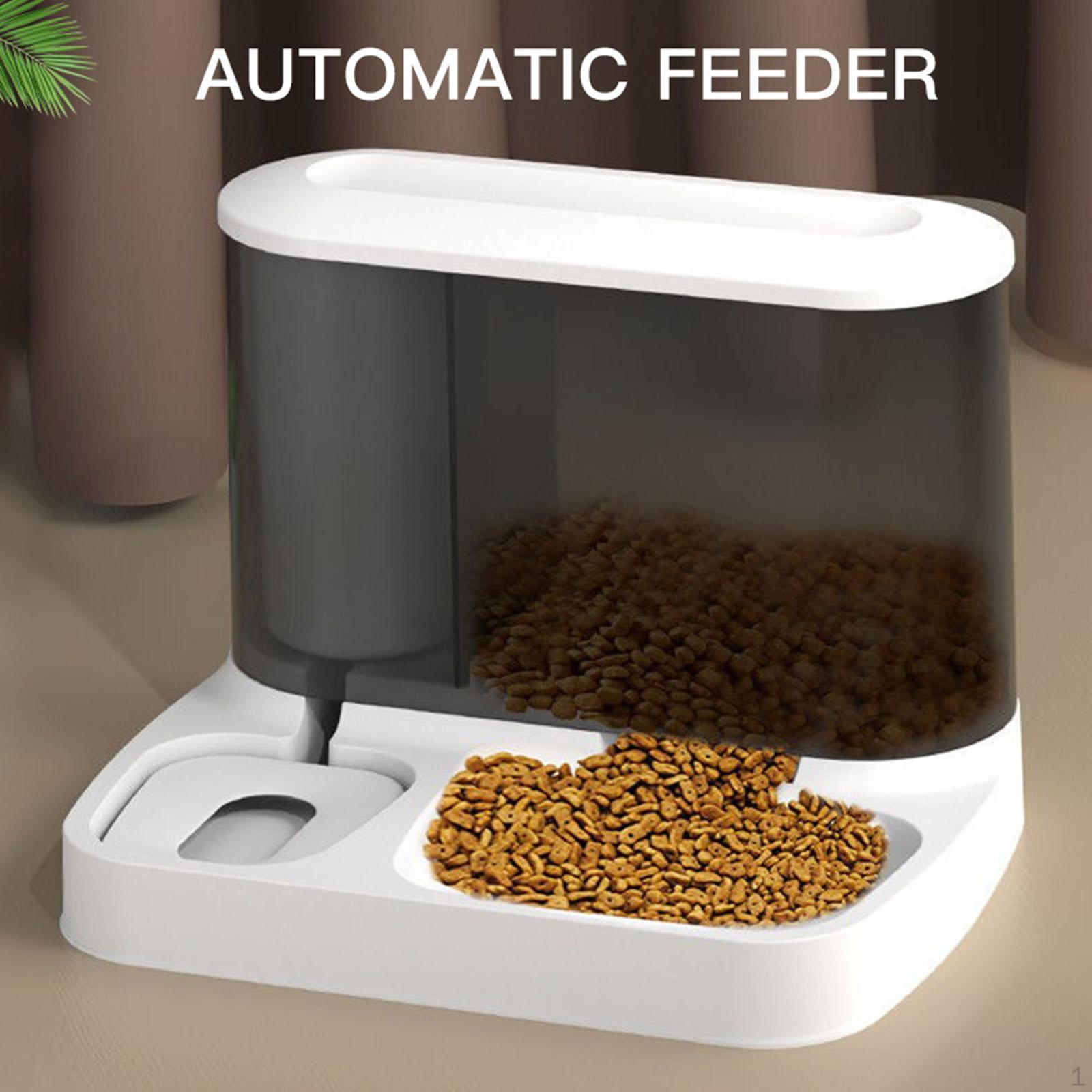 

Диспенсер для корма для кошек и собак, большой объем воды, нескользящий, практичный