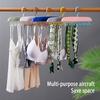 Multiple Hooks Women Storage Bra Hangers For Clothes Case Home Wardrobe Accessories Supplly Scarf Organizer Men Tie Belt Hangers