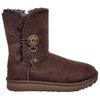 UGG Fashion Round Toe Short Mid-Calf Snow Boots Women boots Brown 1118933-CHO