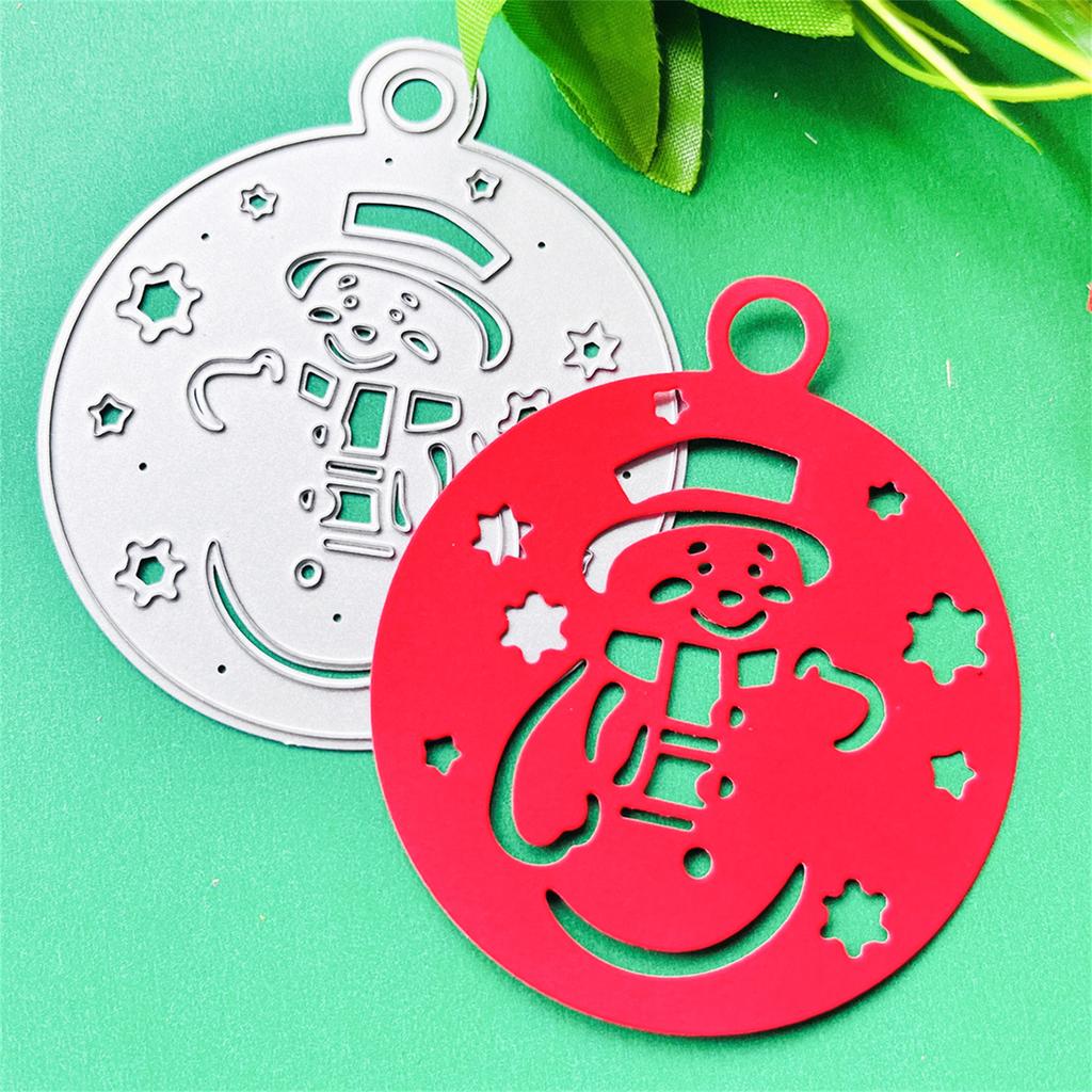 Christmas Pendant Metal Cutting Dies Stencils for DIY Scrapbooking Decorative Embossing Paper Cards Template Die Cuts