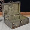 Old Wooden Pencil Box Retro Storage Box Wooden Box Antique Crafts Desktop Organizing Storage Box Home Collection Box