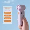 2026 New Style Violent Small Wind Cannon Handheld Fan, LED High-definition Digital Display, Summer Fashion Portable Handheld Fan