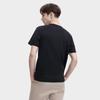 FILA Letter Print Casual Simple Round Neck Short Sleeve T-Shirt Men Tops Black F11M328104FBK