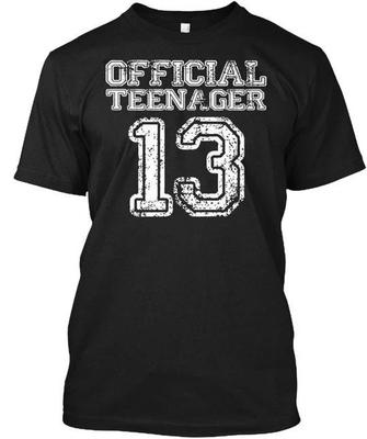 Lustiges 13. Geburtstag T-Shirt für Mädchen Hergestellt in den USA Größe S bis 5XL
