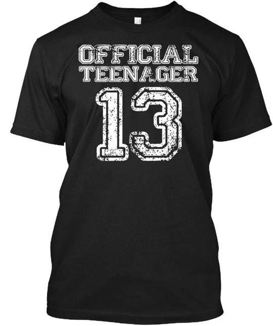 

Teenager Funny 13th Birthday Girls T-Shirt Made in USA Size S to 5XL M