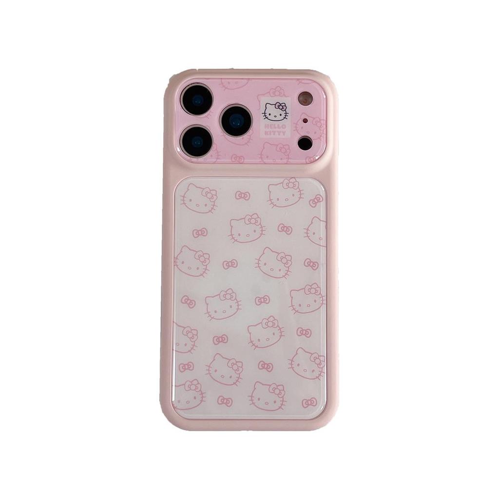 Large Cartoon KT Cat iPhone 15/17/16 PROMAX Drop-proof Case