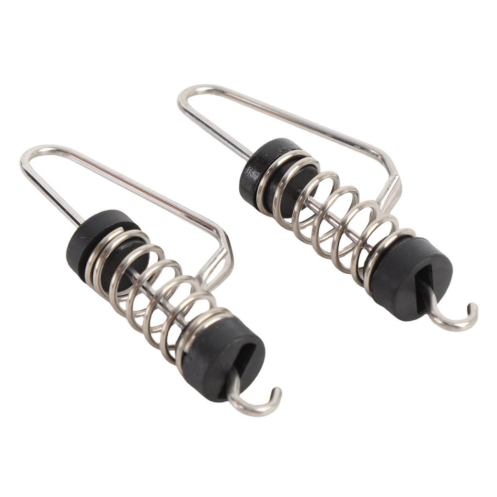 10PCS Boat Flag Clips Stainless Steel for Halyards Outrigger Lines Antennas Stern Lights Flagpole