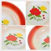 Frutero de Esmalte Plato para Alimentos Utensilios para Servir Ensalada Decoración Vajilla Decorativa Bandeja Plato