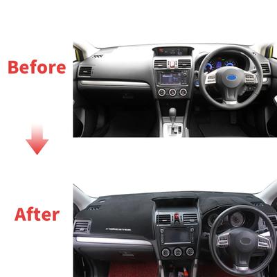 Geschikt voor Subaru Forester SJ 2014 2015 2016-2018 Auto Dashboardmat Zonnescherm Dashmat Dashboard Cover Mat Beschermend Tapijt Accessoires