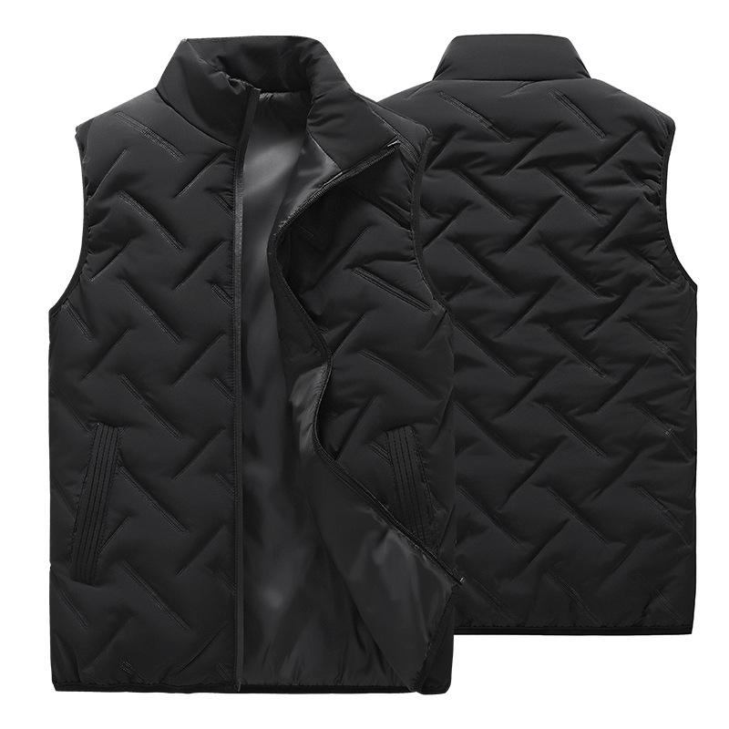 Men's Autumn and Winter Loose Sleeveless Warm  Jacket