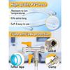 RV 3-Way By-Pass RV Winterizing Kit - Brass RV Pump Converter Winterizing Part, Double Shut-Off Design With 59" Hose 4 Clamps, Water System