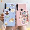 For Honor 9X Pro RU Case Cute Cartoon Cool Black Pink Silicone Back Cover For Huawei Honor9X Honor 9X Pro 9XPro 4G Phone Case