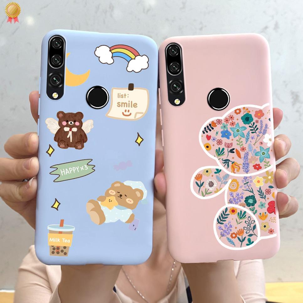 For Honor 9X Pro RU Case Cute Cartoon Cool Black Pink Silicone Back Cover For Huawei Honor9X Honor 9X Pro 9XPro 4G Phone Case