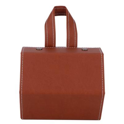 6 Slots Foldable Sunglasses Eyeglasses Travel Organizer Case Container Hanging HolderBrown