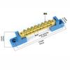 High Bridge Type Zero Row 6*9 Din Rail Terminal New Zero Ground Wiring Connection  Distribution Box
