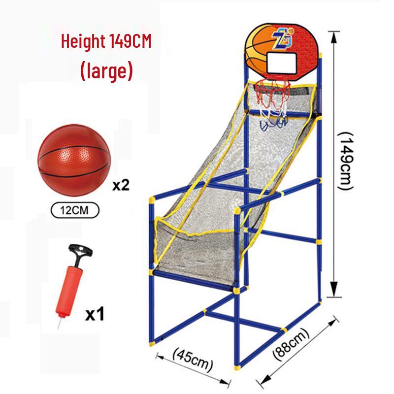 Portable Indoor/Outdoor Basketball Hoop for Kids - Educational Sports Toy