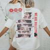 Kpop BTS Tour 2026 Concert T-Shirt "We Are Bulletproof" Graphic Tee, Members Eye Illustration Printed Short Sleeve Oversized Tshirt for Army