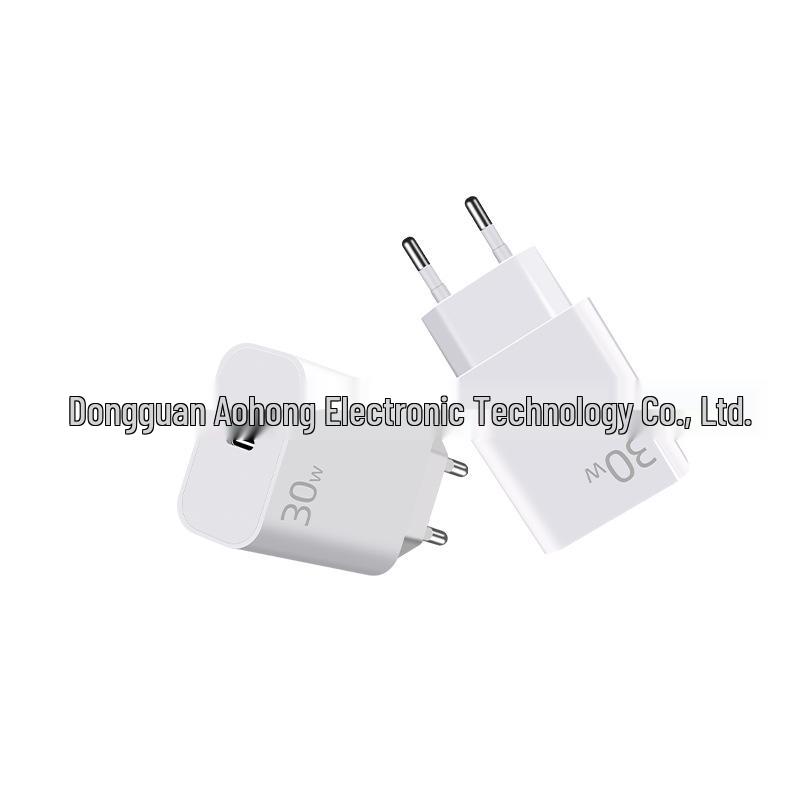 CE Certified PD30W EU Charger for Apple 15 - Fast Charging Mobile Power Adapter
